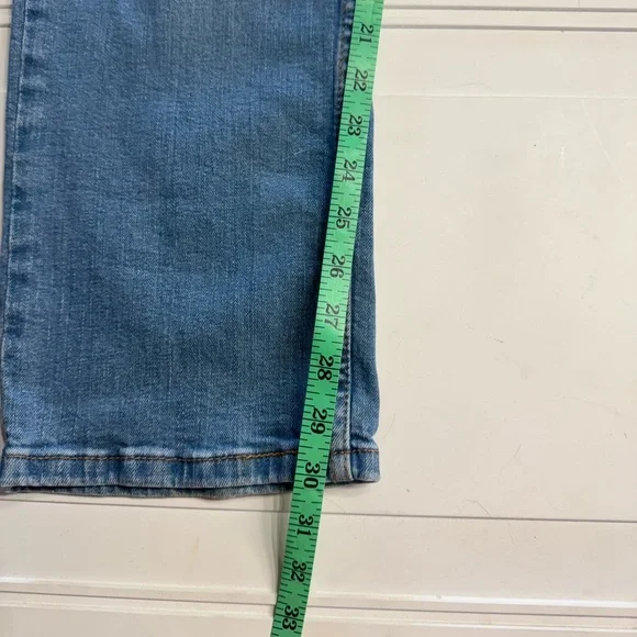 Levis 514 Men's Medium Wash 32x32 Blue Jeans Classic Straight Stretch Denim - Picture 2 of 8